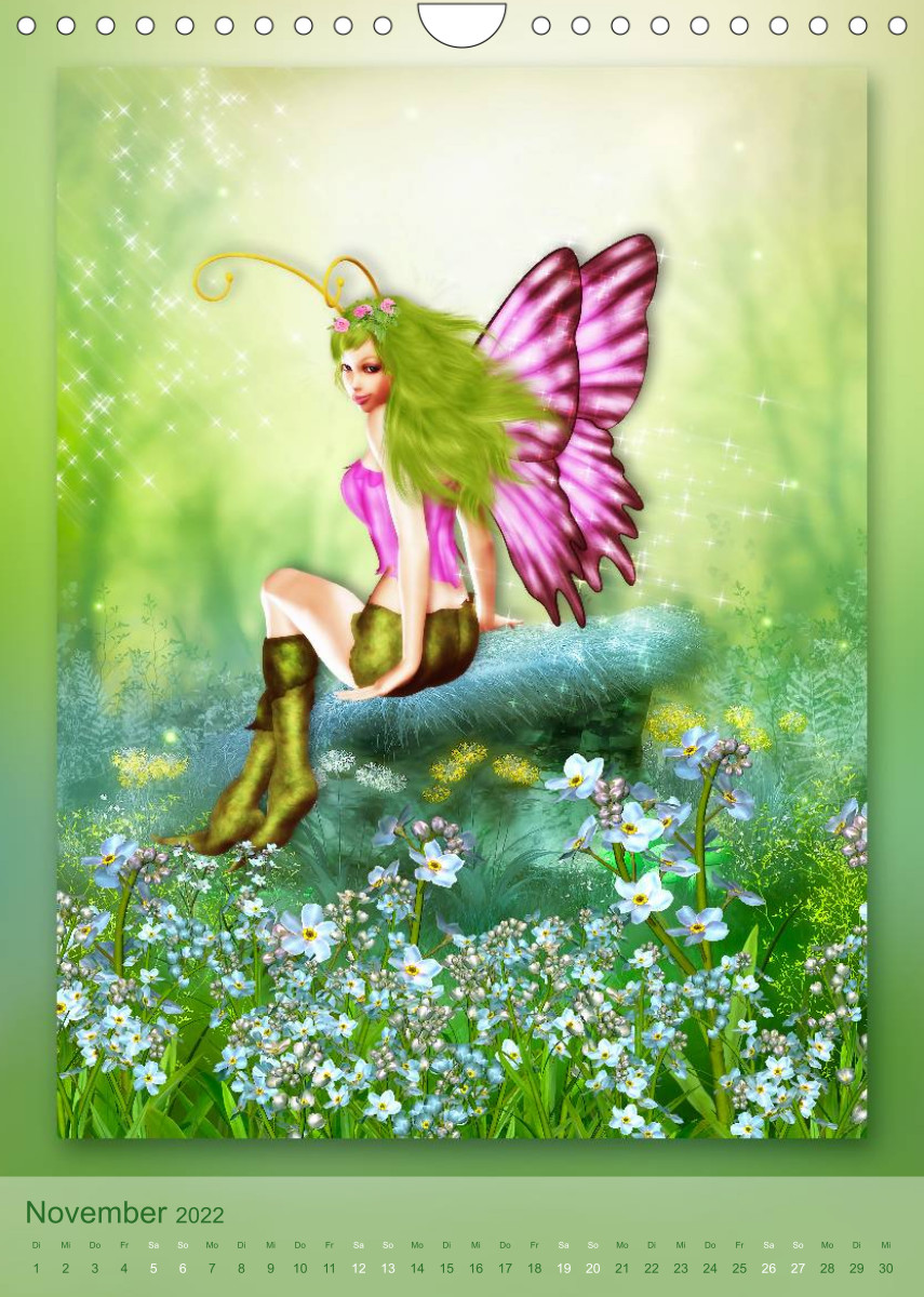 Elfen & Feen - Kalender - CALVENDO