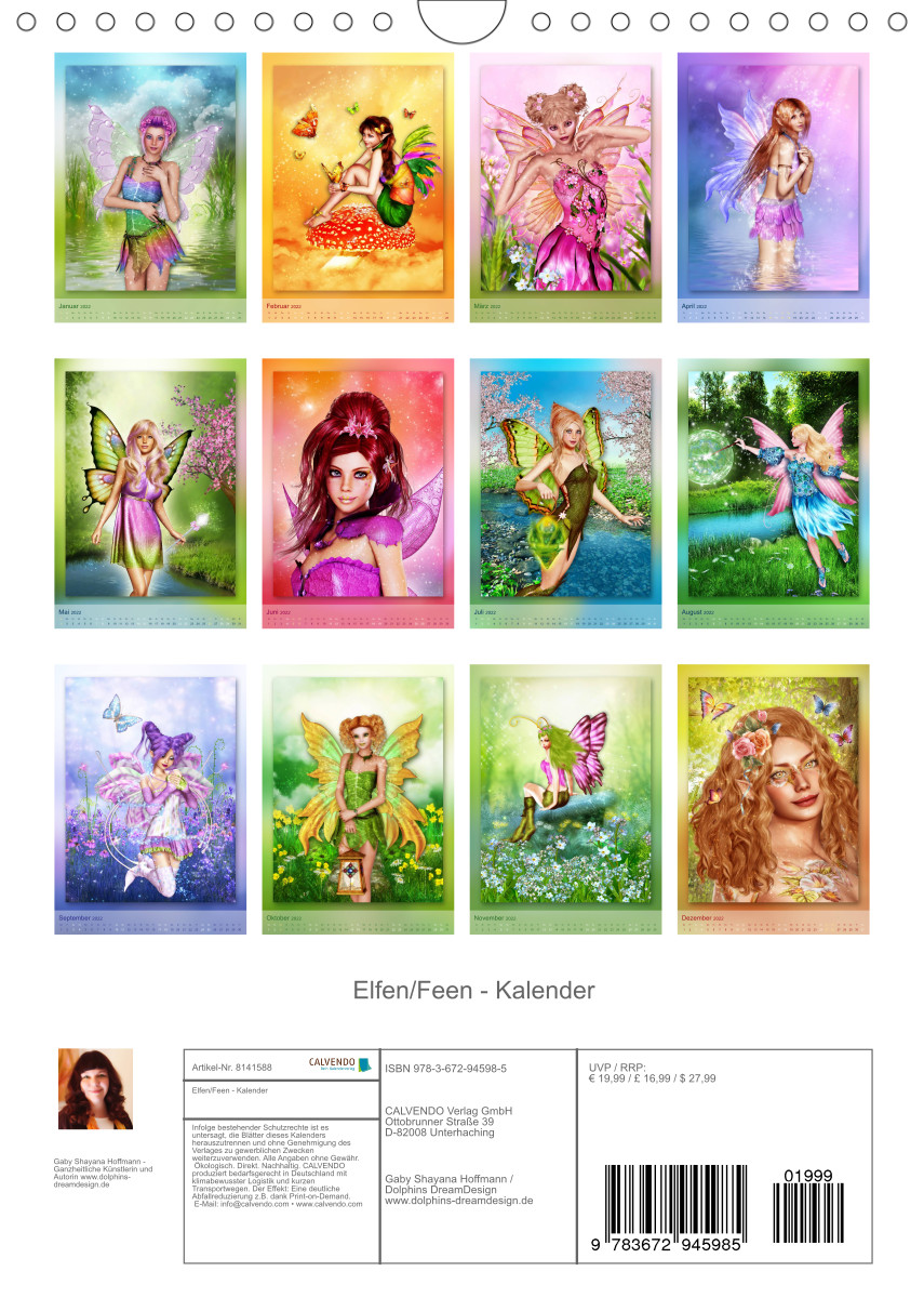 Elfen & Feen Kalender CALVENDO