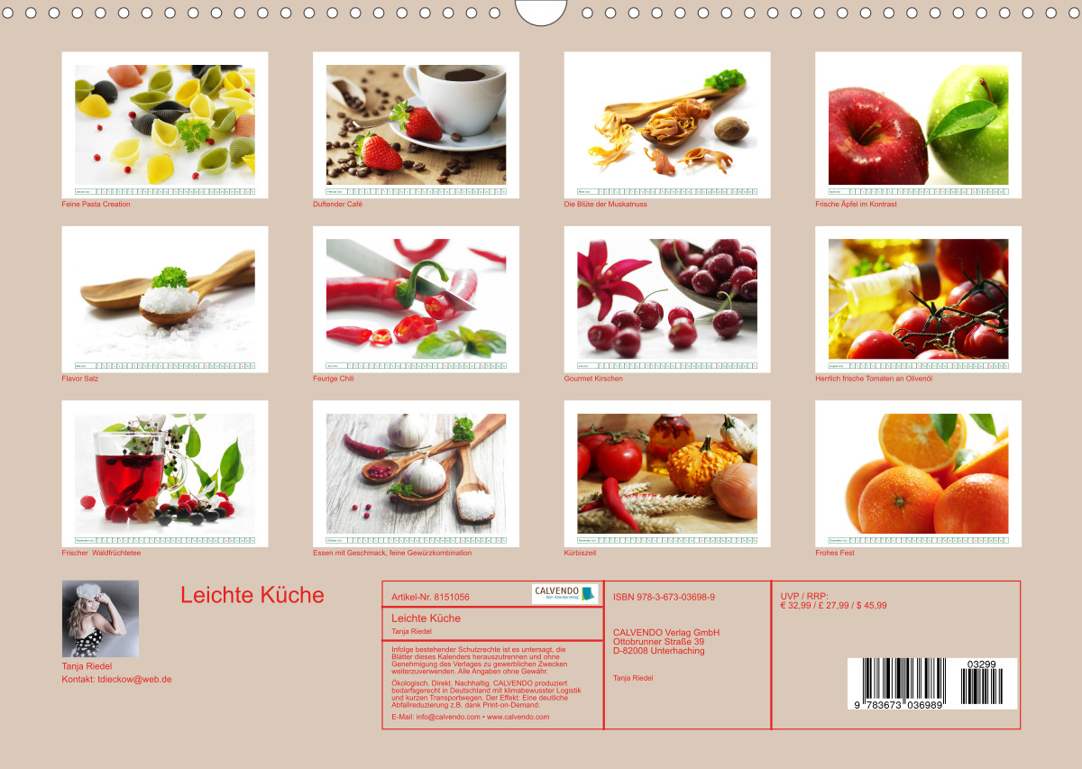Leichte Küche CALVENDO