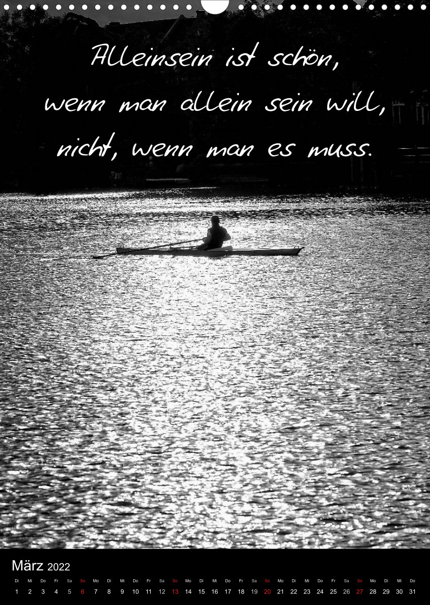 Kluge Sprüche in SchwarzWeiß CALVENDO