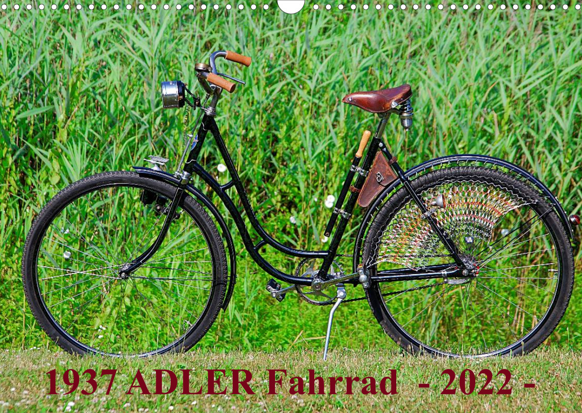 1937 ADLER Fahrrad CALVENDO