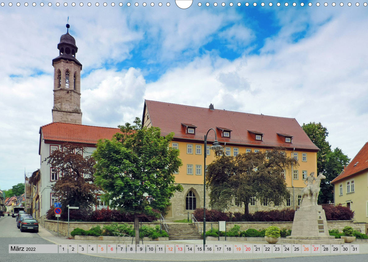 Bad Langensalza Die Kur und Gartenstadt CALVENDO