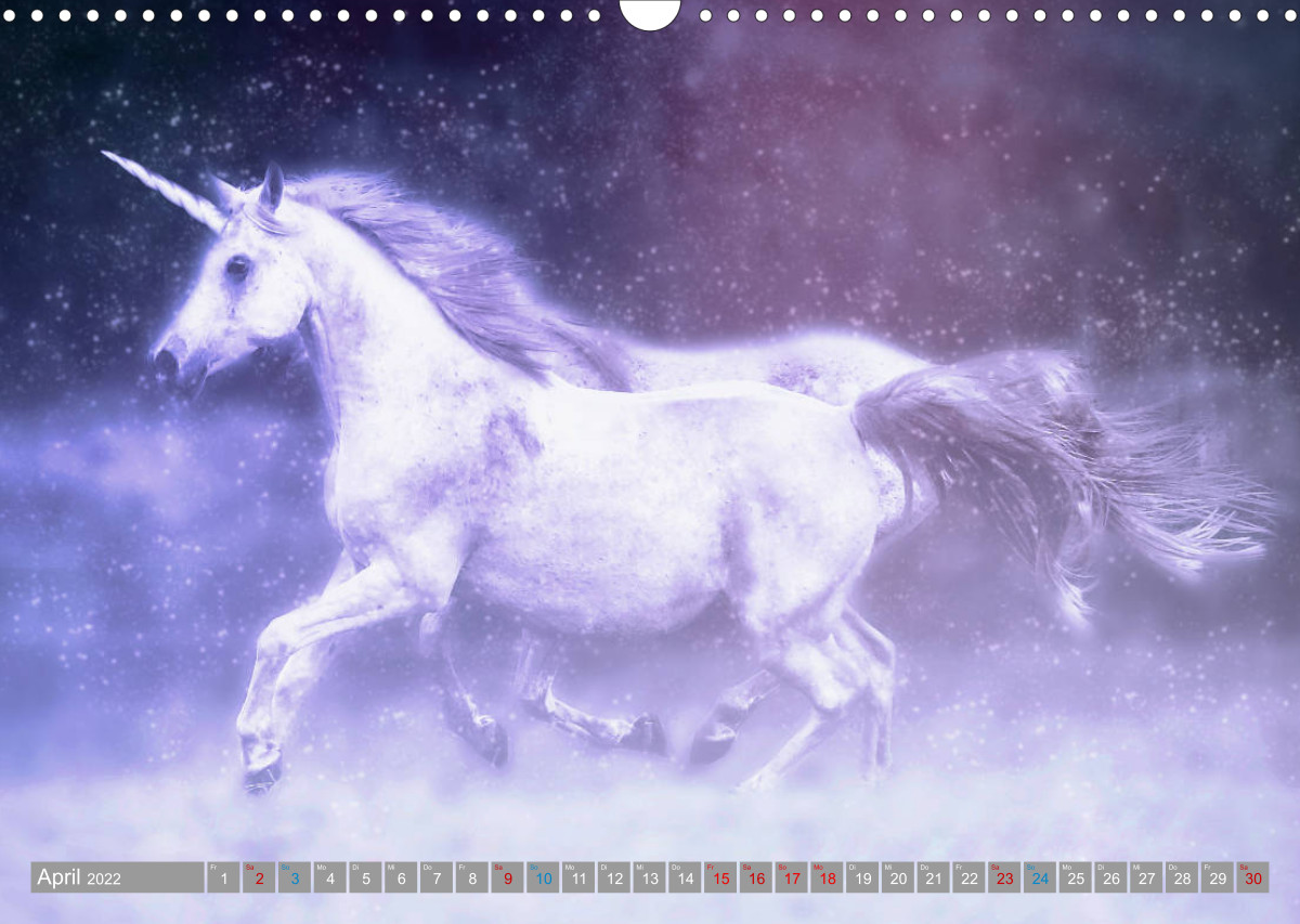 Fabeltier Einhorn - CALVENDO