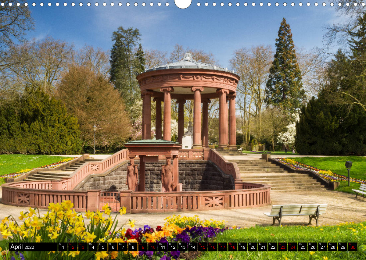 Bad Homburg Sehenswürdigkeiten des Kurortes im Taunus CALVENDO