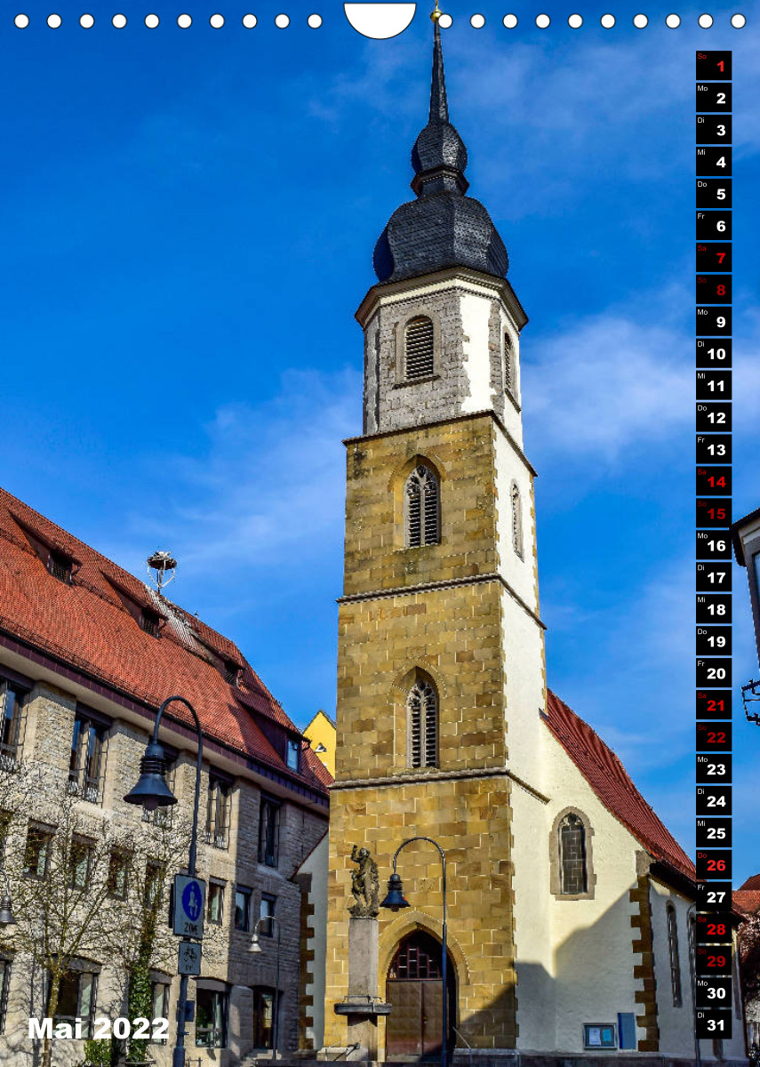 Crailsheim Stadt der Türme an der Jagst CALVENDO