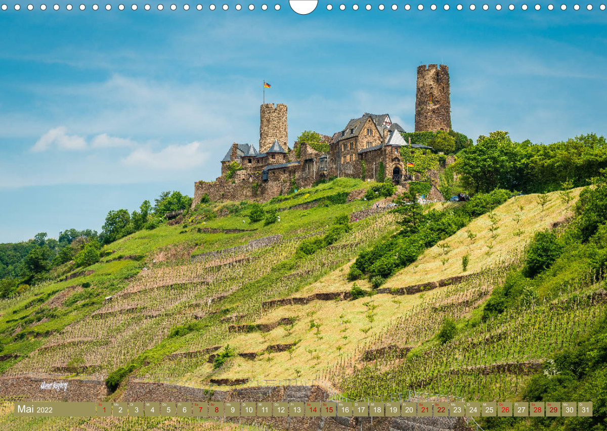 Mosel-Burgen - CALVENDO