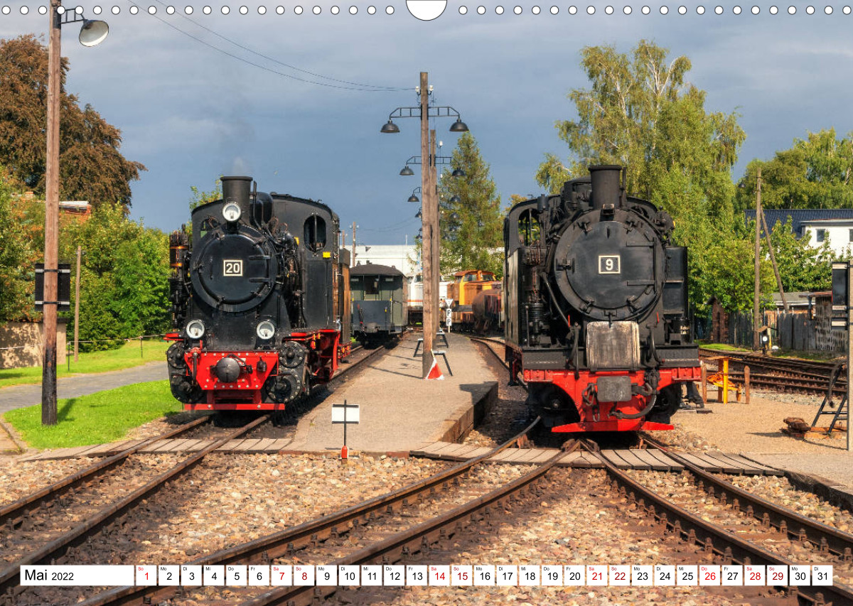 Mansfelder Bergwerksbahn CALVENDO