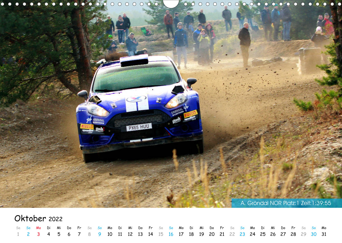 Lausitz-Rallye Kalender - CALVENDO