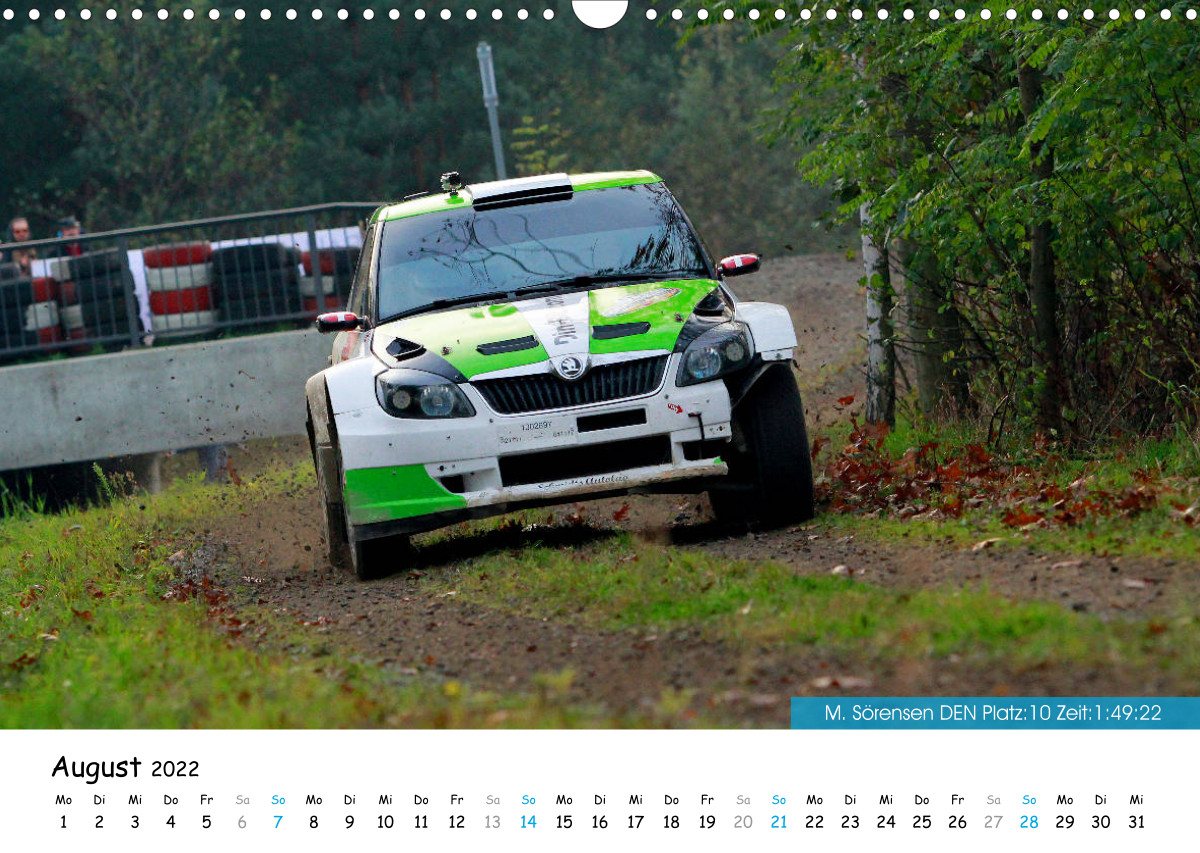 Lausitz-Rallye Kalender - CALVENDO