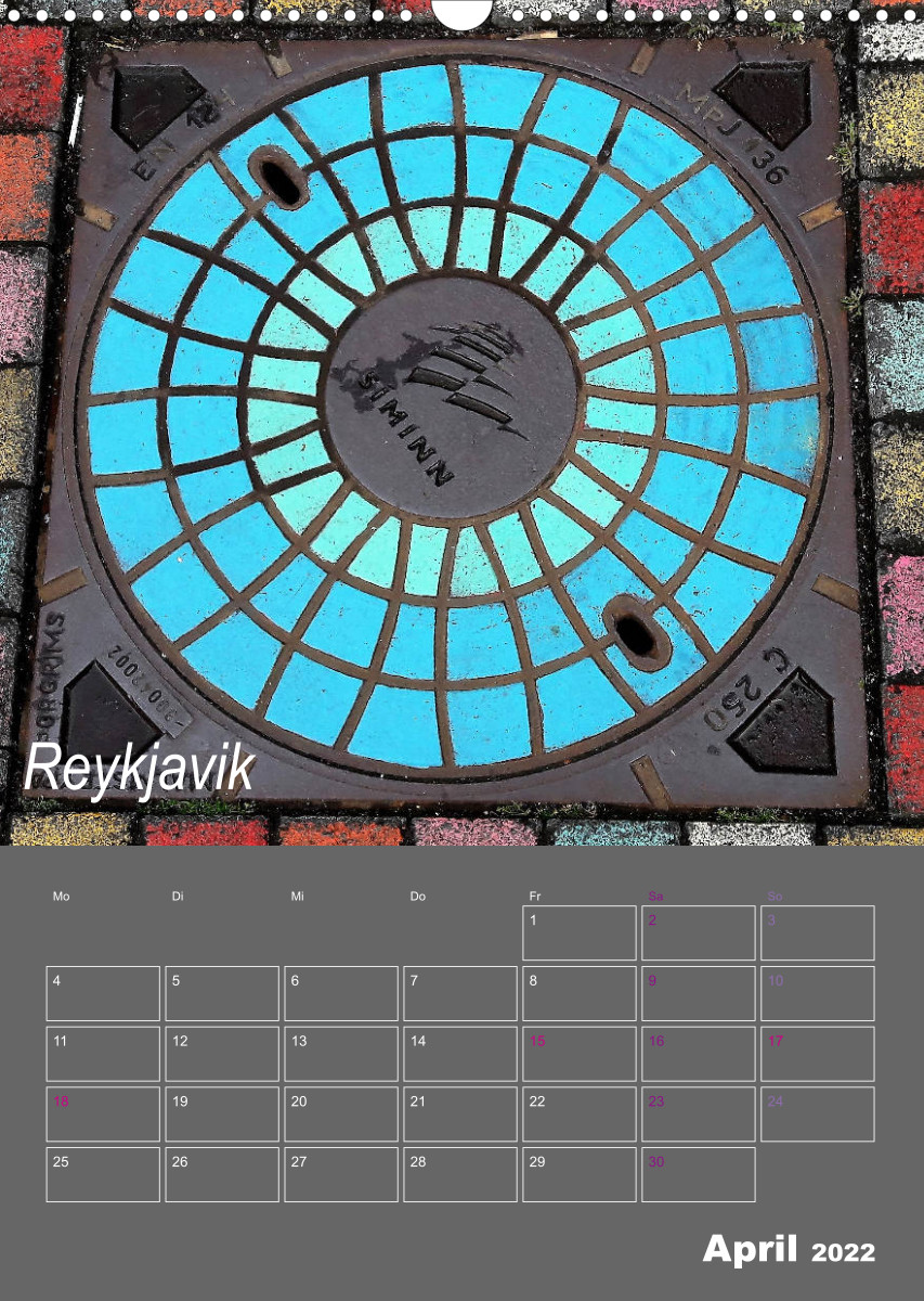 Faszination Kanaldeckel - CALVENDO