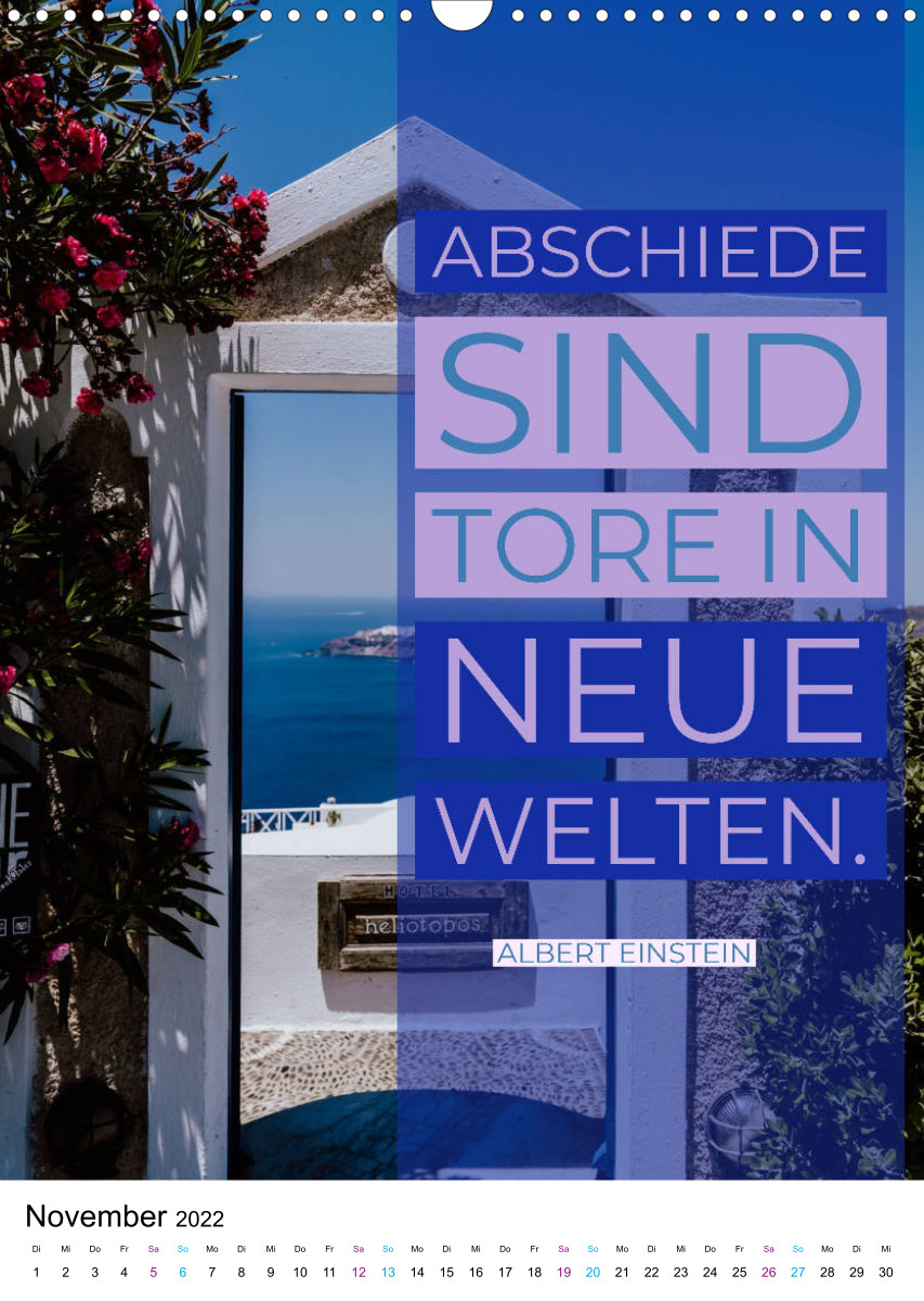 ABSCHIEDE NEUE WEGE GEHEN Weisheiten und Zitate CALVENDO
