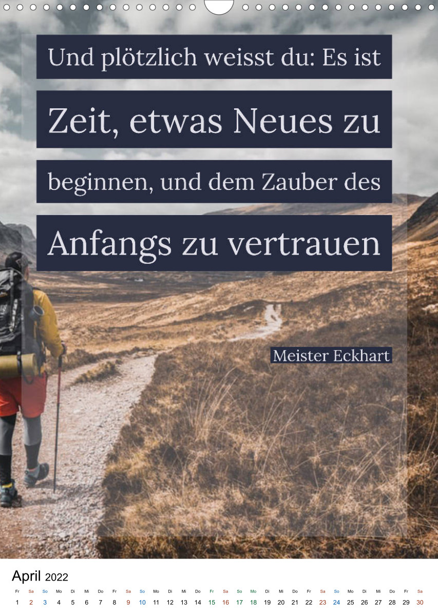 ABSCHIEDE NEUE WEGE GEHEN Weisheiten Und Zitate CALVENDO