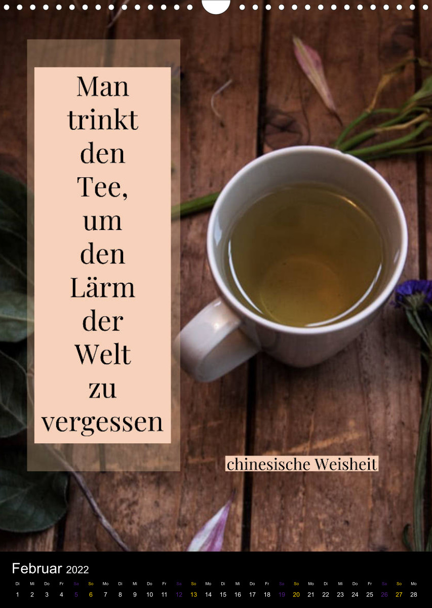 TEE Weisheiten und Zitate CALVENDO