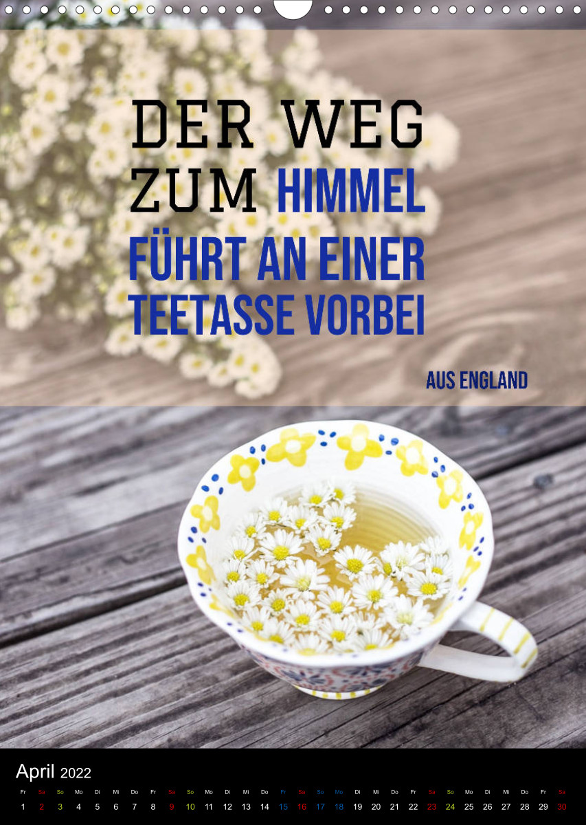 TEE Weisheiten und Zitate CALVENDO