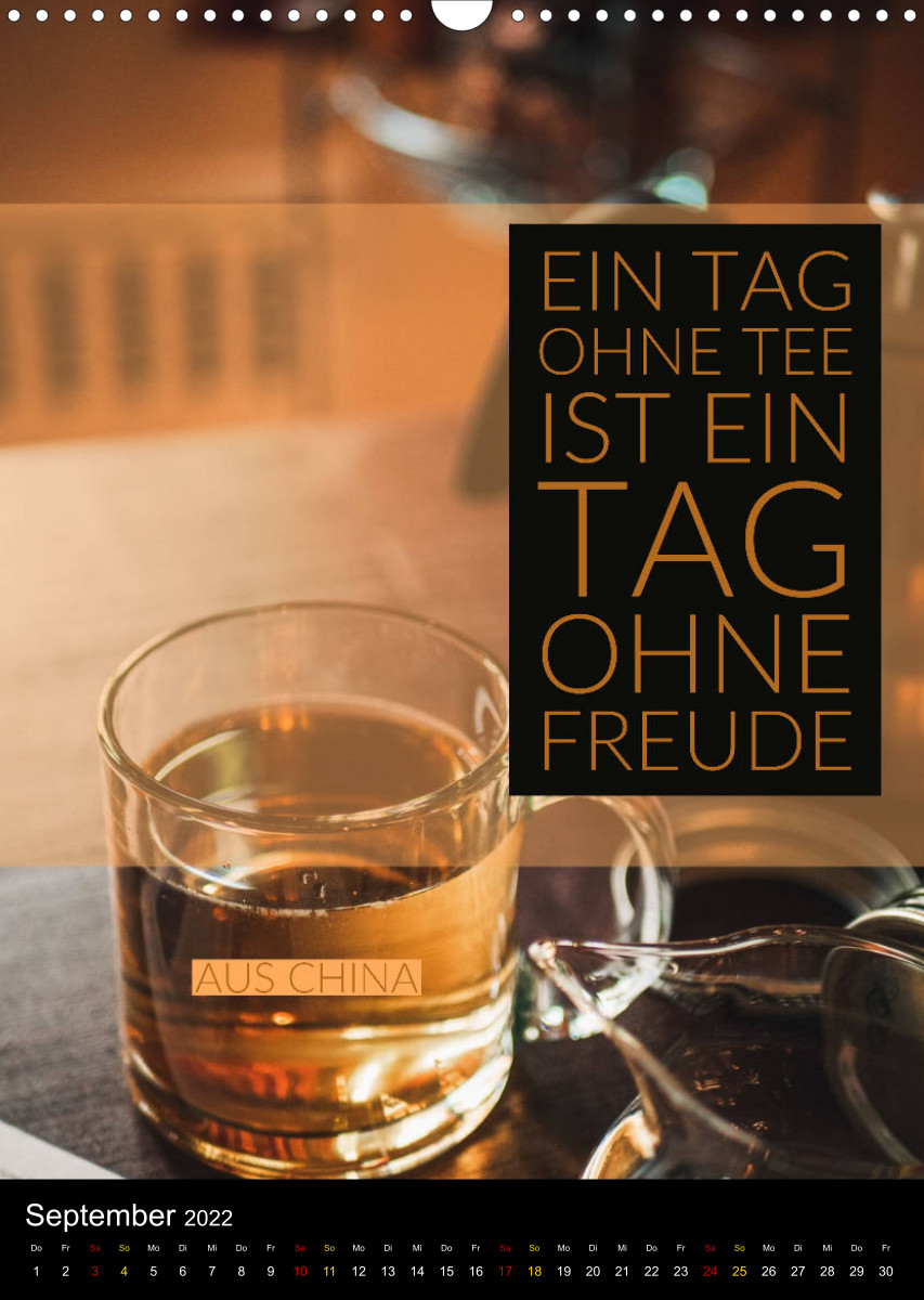 TEE Weisheiten und Zitate CALVENDO
