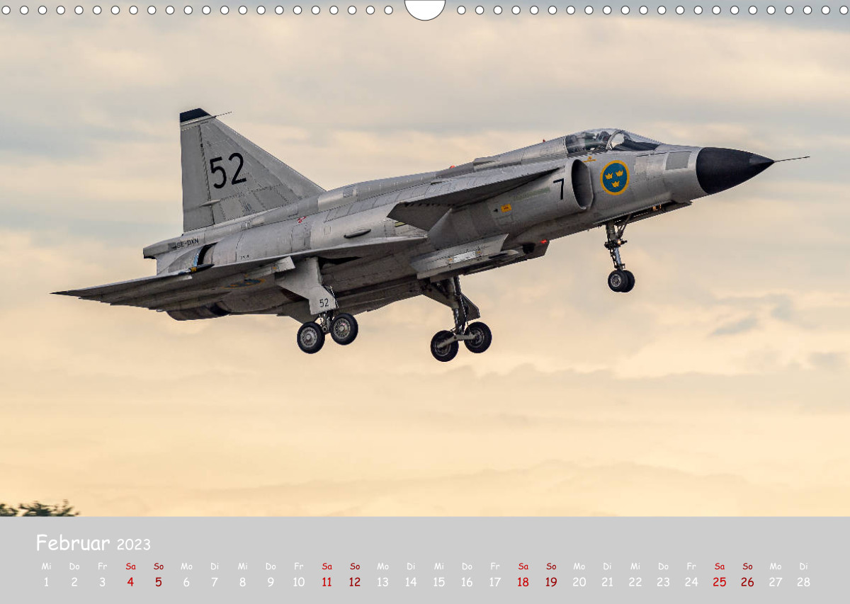 Calvendo Kalender — Saab Airpower, Kalender 2023