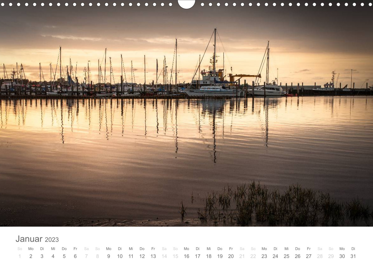 Calvendo Kalender — Amrum - Nordseeinsel im Wechsel der Gezeiten, Kalender 2023