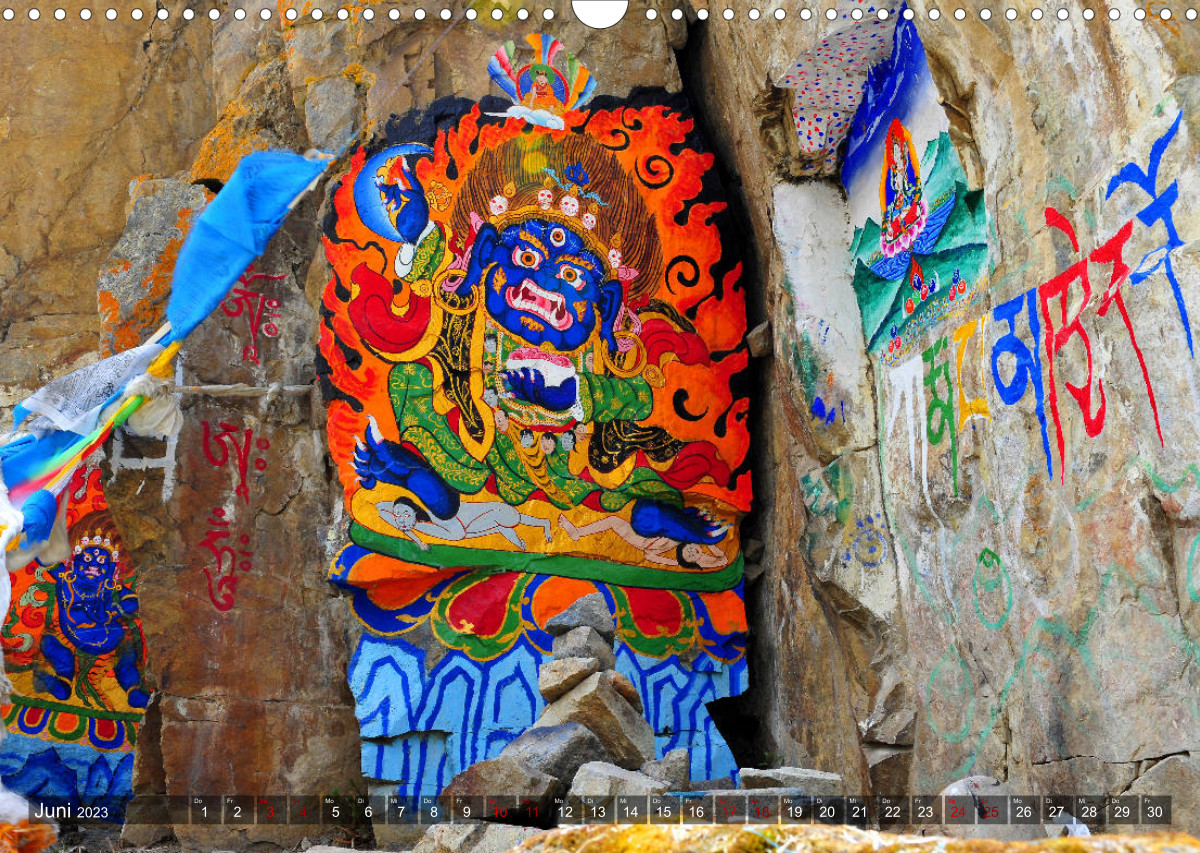 1 Rolle Mantra Gebet der Tibetische Schutz von Chenrezi 14 