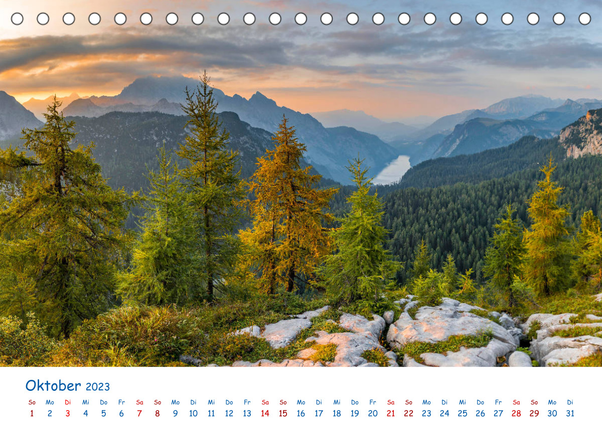 Calvendo Kalender — Der Königssee Perle unter dem Watzmann, Kalender 2023