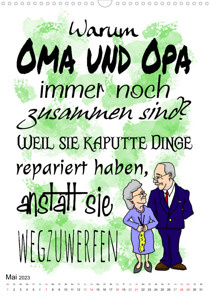 (Monatskalender, 14 Seiten )