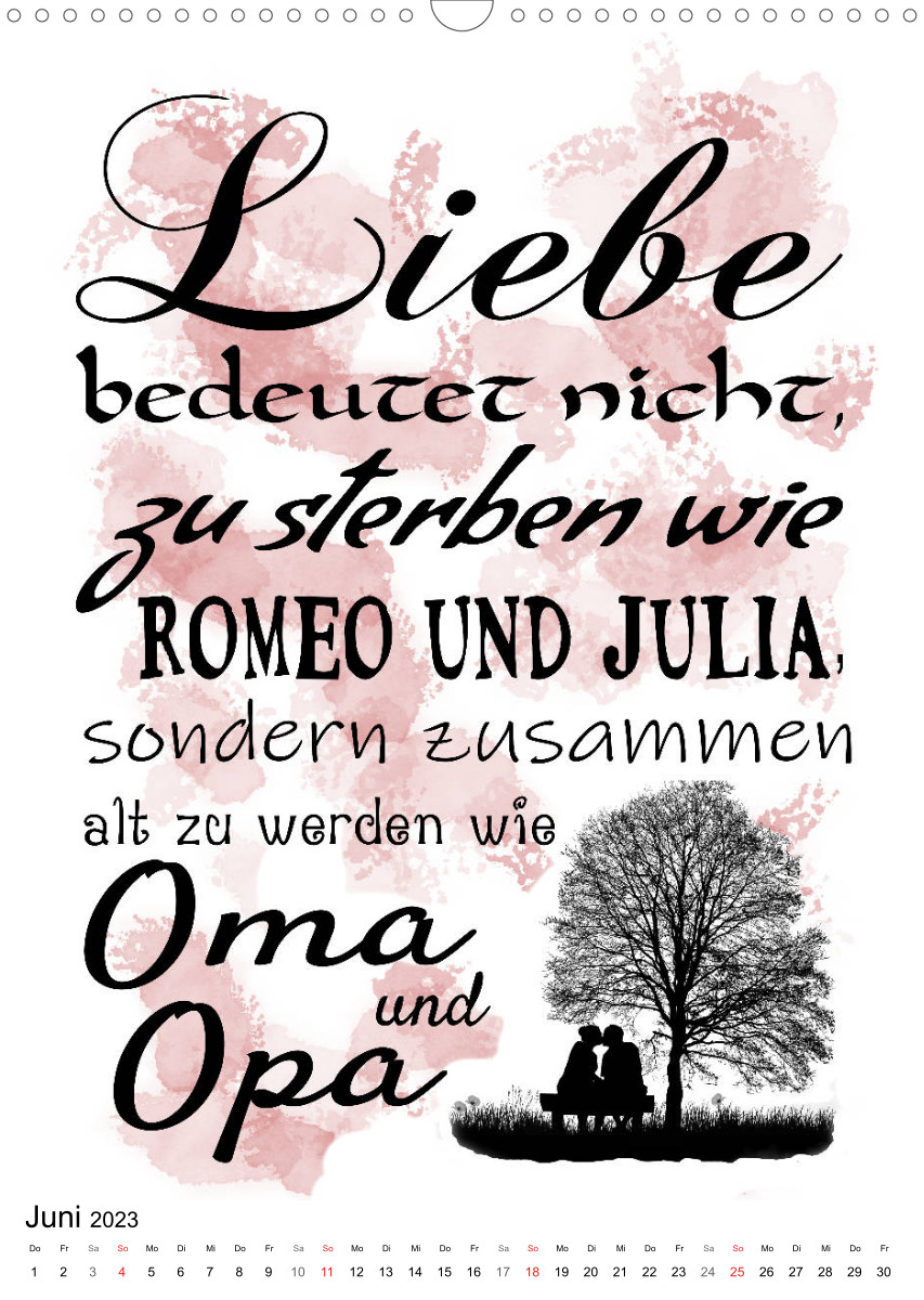 (Monatskalender, 14 Seiten )