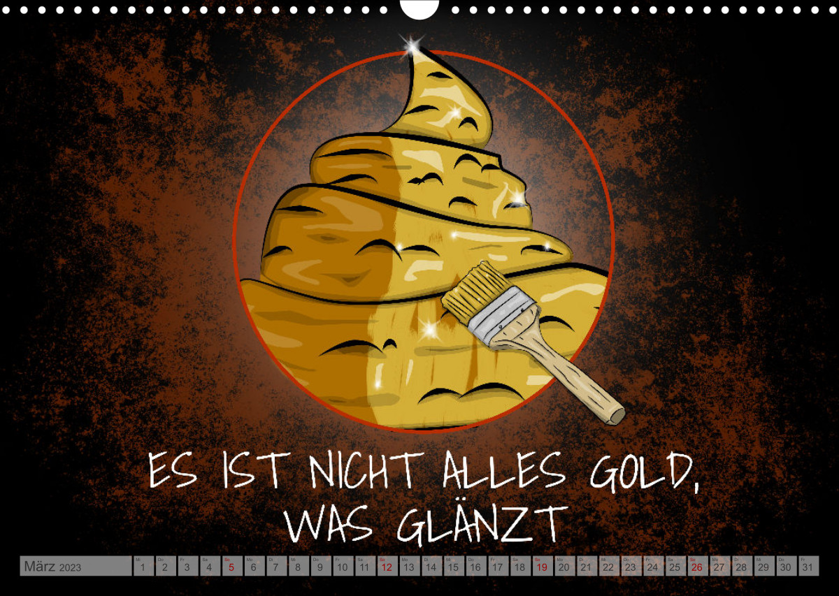 Calvendo Kalender — Schlechten Menschen geht es immer gut Teuflisch gute Redewendungen und Calvendo Kalender — Schlechten Menschen geht es immer gut Teuflisch gute Redewendungen und