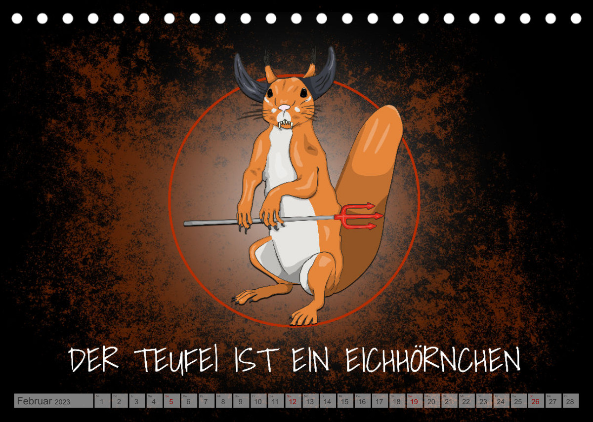 Calvendo Kalender — Schlechten Menschen geht es immer gut Teuflisch gute Redewendungen und Calvendo Kalender — Schlechten Menschen geht es immer gut Teuflisch gute Redewendungen und