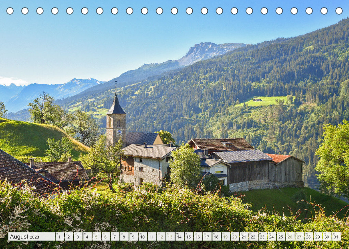 Calvendo Calendar — Graubündner Landschaften 2023, Kalender 2023