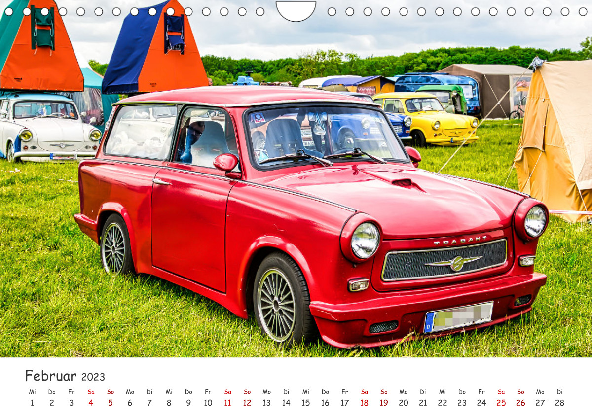 Calvendo Kalender — Trabi-Kult, Kalender 2023