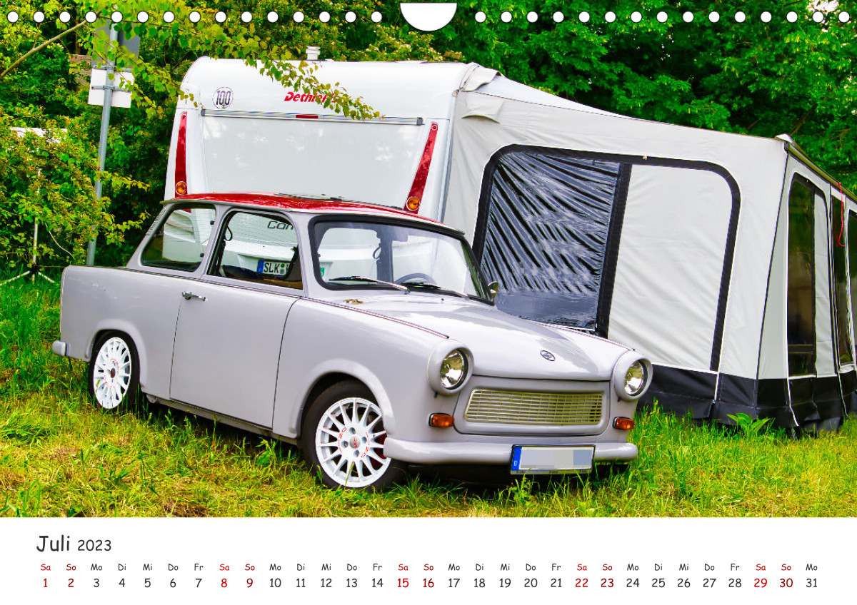 Calvendo Kalender — Trabi-Kult, Kalender 2023