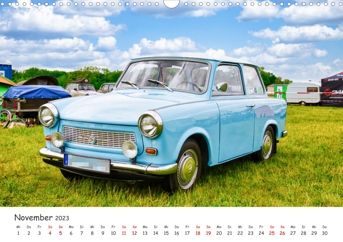 Calvendo Kalender — Trabi-Kult, Kalender 2023