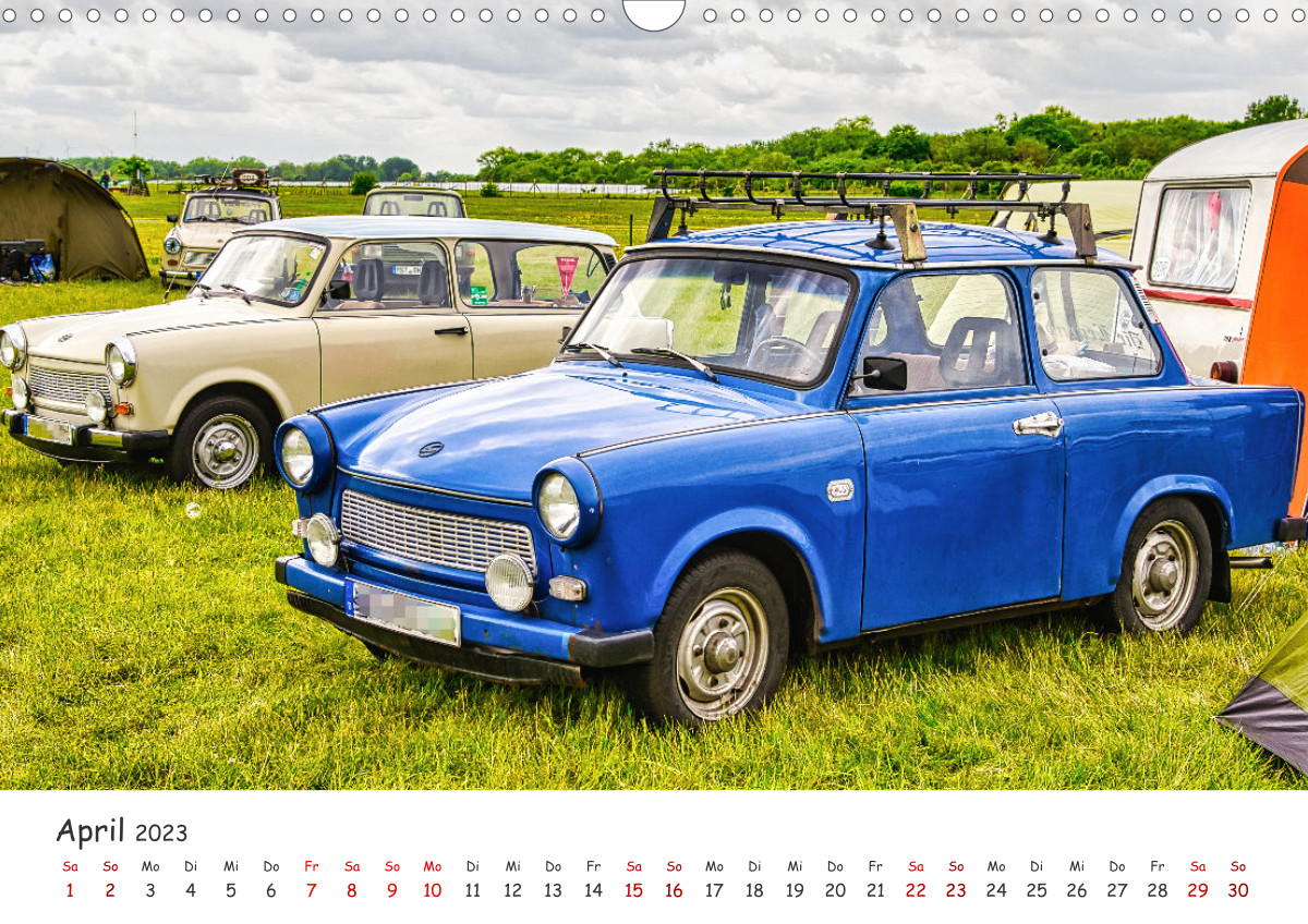 Calvendo Kalender — Trabi-Kult, Kalender 2023