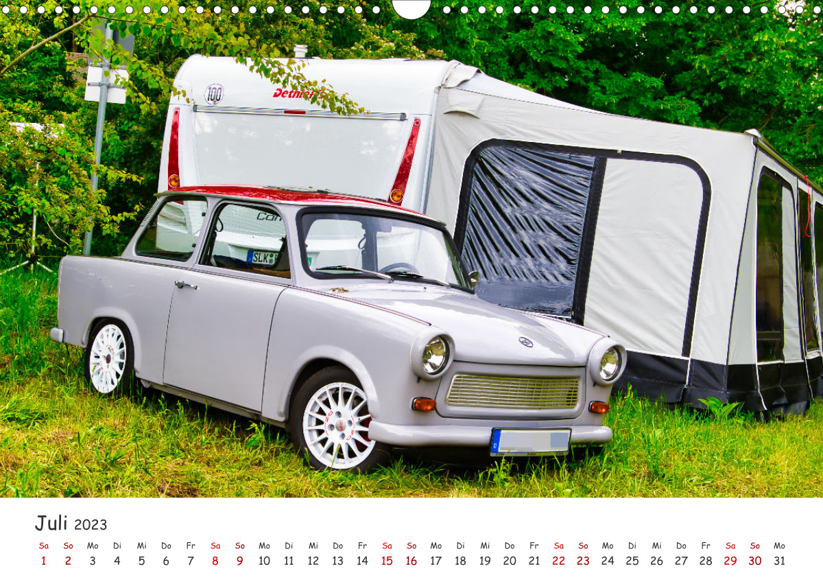 Calvendo Kalender — Trabi-Kult, Kalender 2023