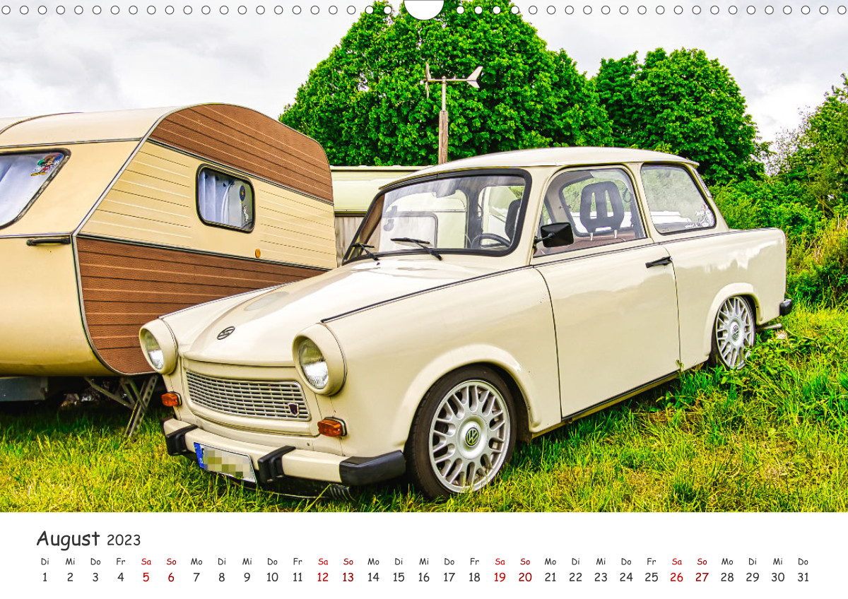 Calvendo Kalender — Trabi-Kult, Kalender 2023