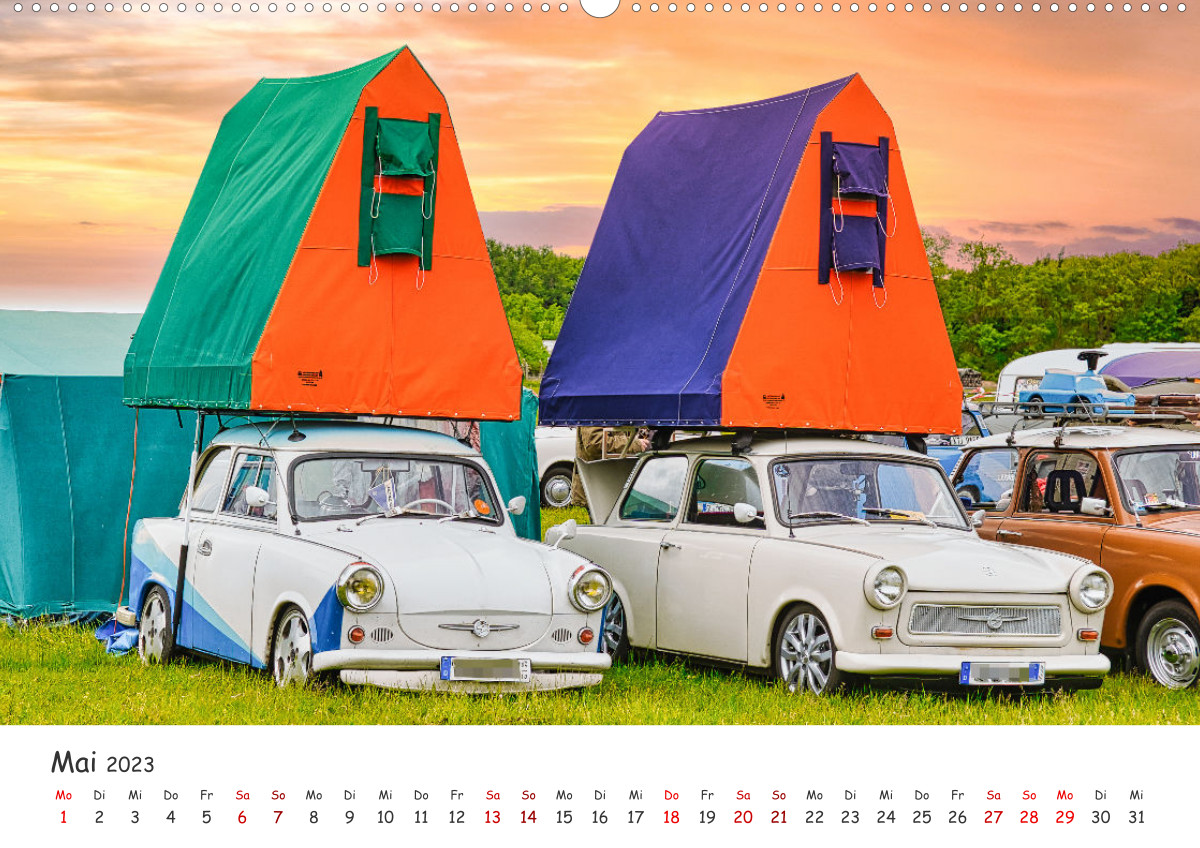 Calvendo Kalender — Trabi-Kult, Kalender 2023