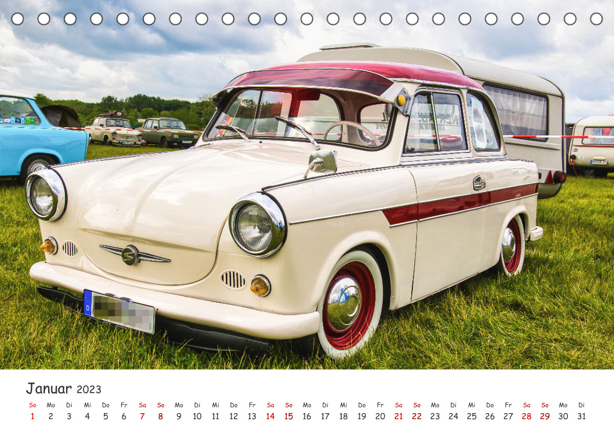 Calvendo Kalender — Trabi-Kult, Kalender 2023