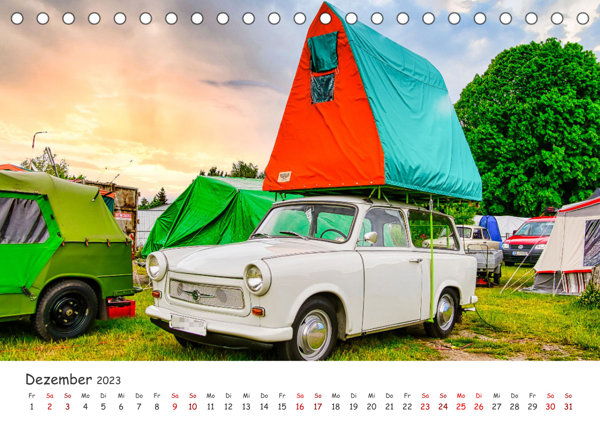 Calvendo Kalender — Trabi-Kult, Kalender 2023
