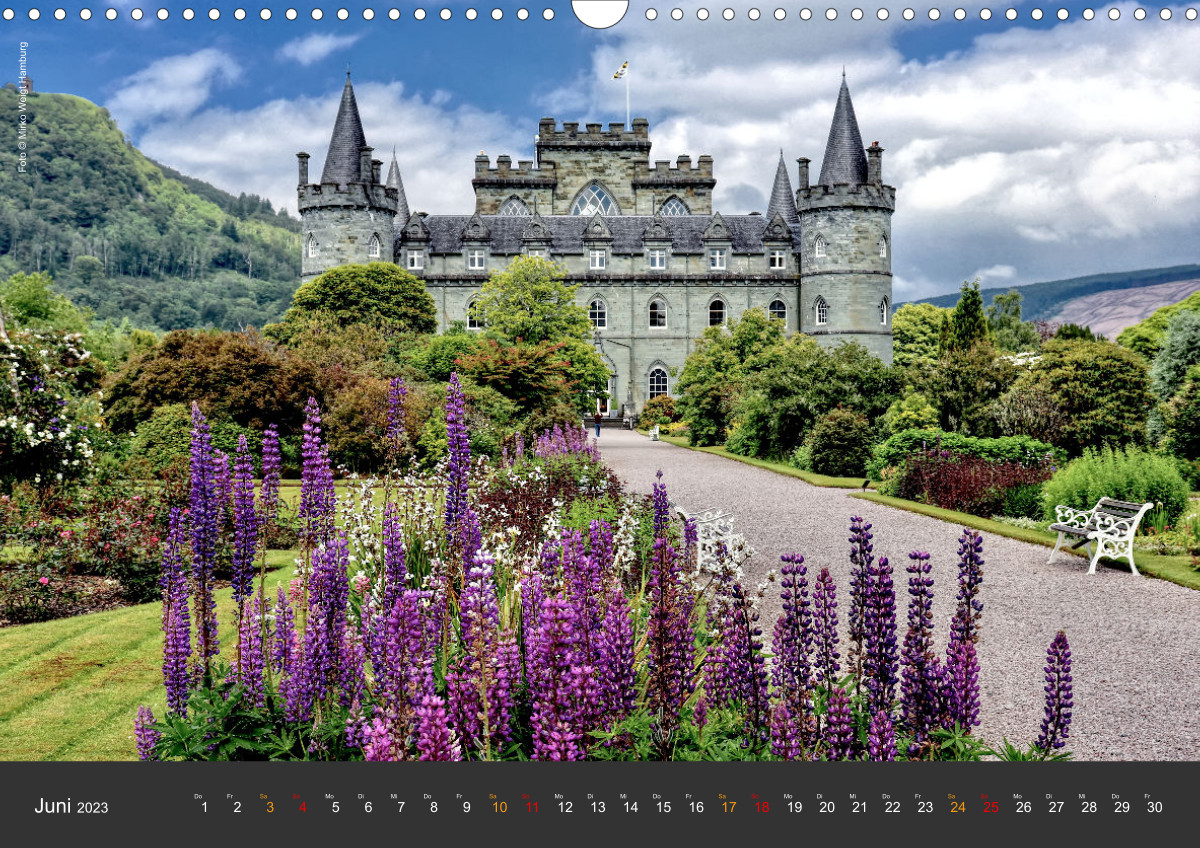 Castles - Burgen - Schlösser 2023 - 16-Monatskalender: Original Avonside- Kalender [Mehrsprachig] [Kalender] : Avonside Publishing Ltd