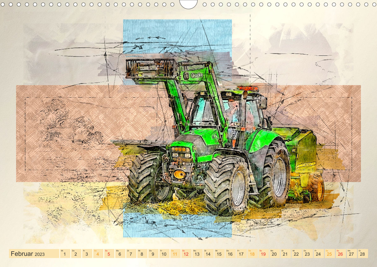 (Monatskalender, 14 Seiten )