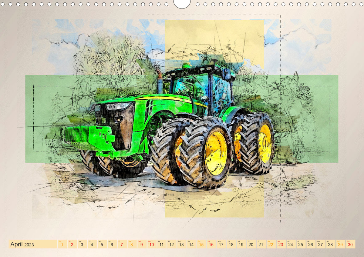 (Monatskalender, 14 Seiten )