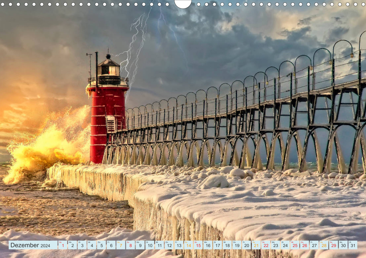Englische Leuchttürme - Leuchtfeuer entlang Englands Küste (CALVENDO P —  calvendoverlag